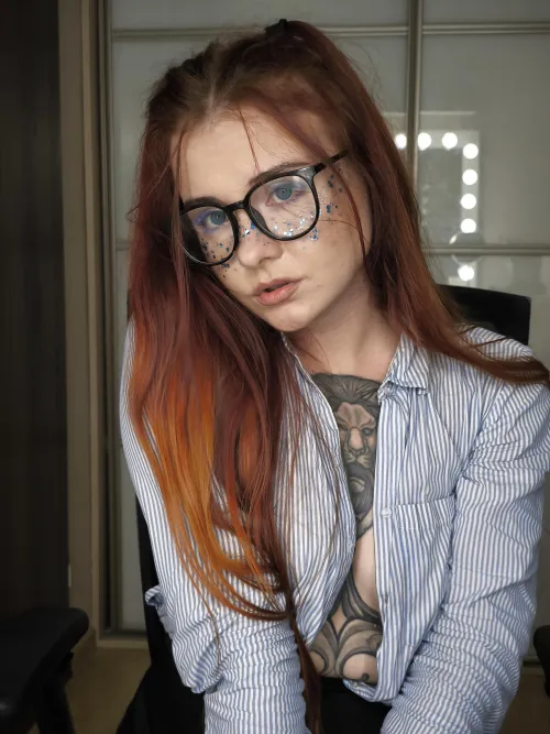 My glasses make even the innocent look a little naughty