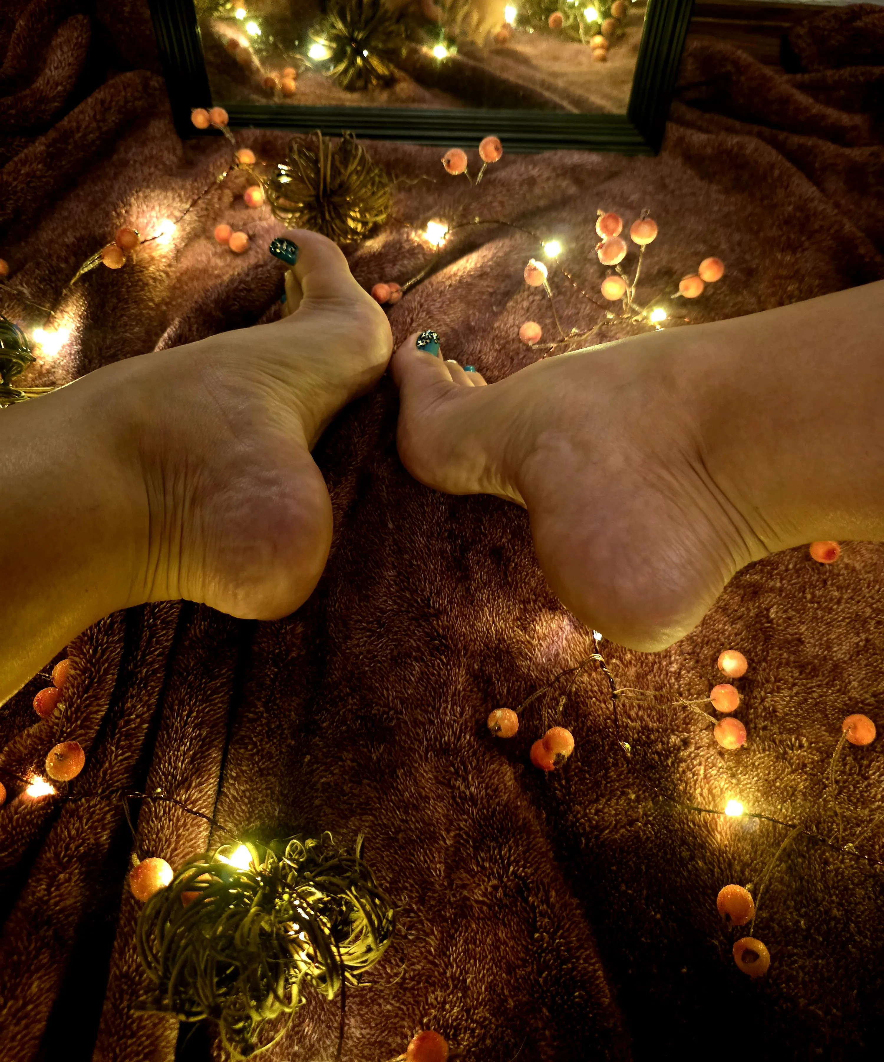 Arches in cozy lights