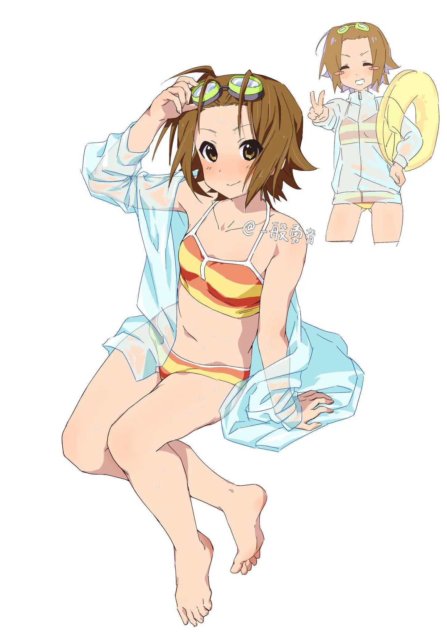 [Artist: 一般勇者] Ritsu's bikini