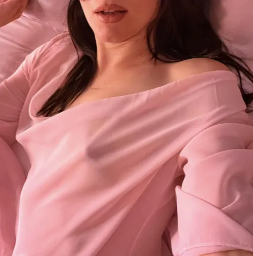 Bare beneath the blush