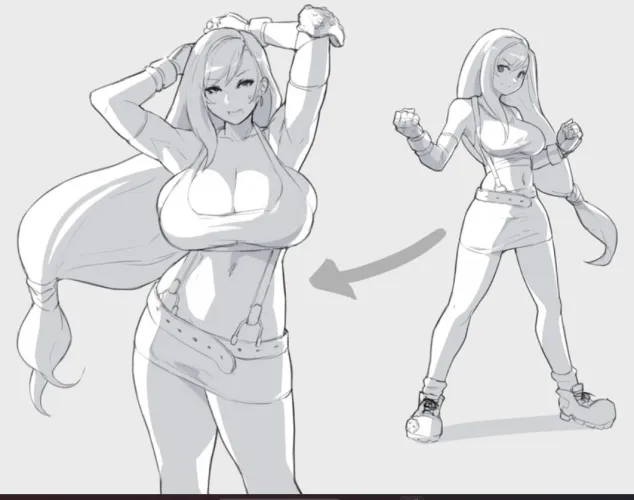 [F] Tifa after 20 years. By: Eu03