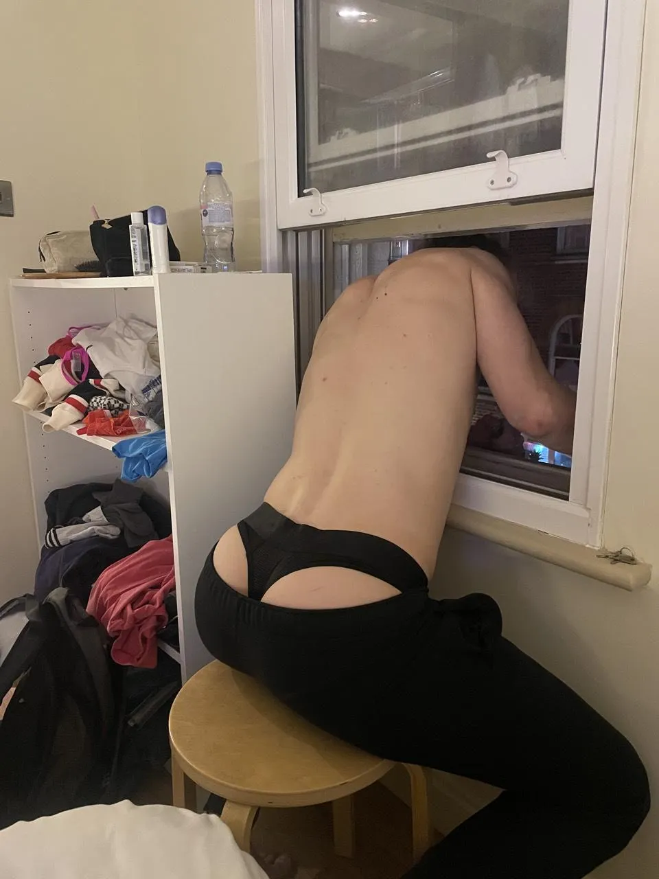 Late night smoke break