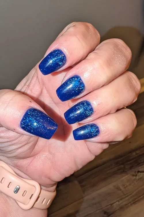 Mommy loves wearing her sweet little boy’s denial on her fingertips for everyone to see. 💋