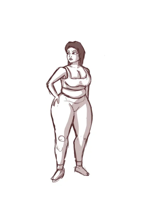 Quick sketch before bed