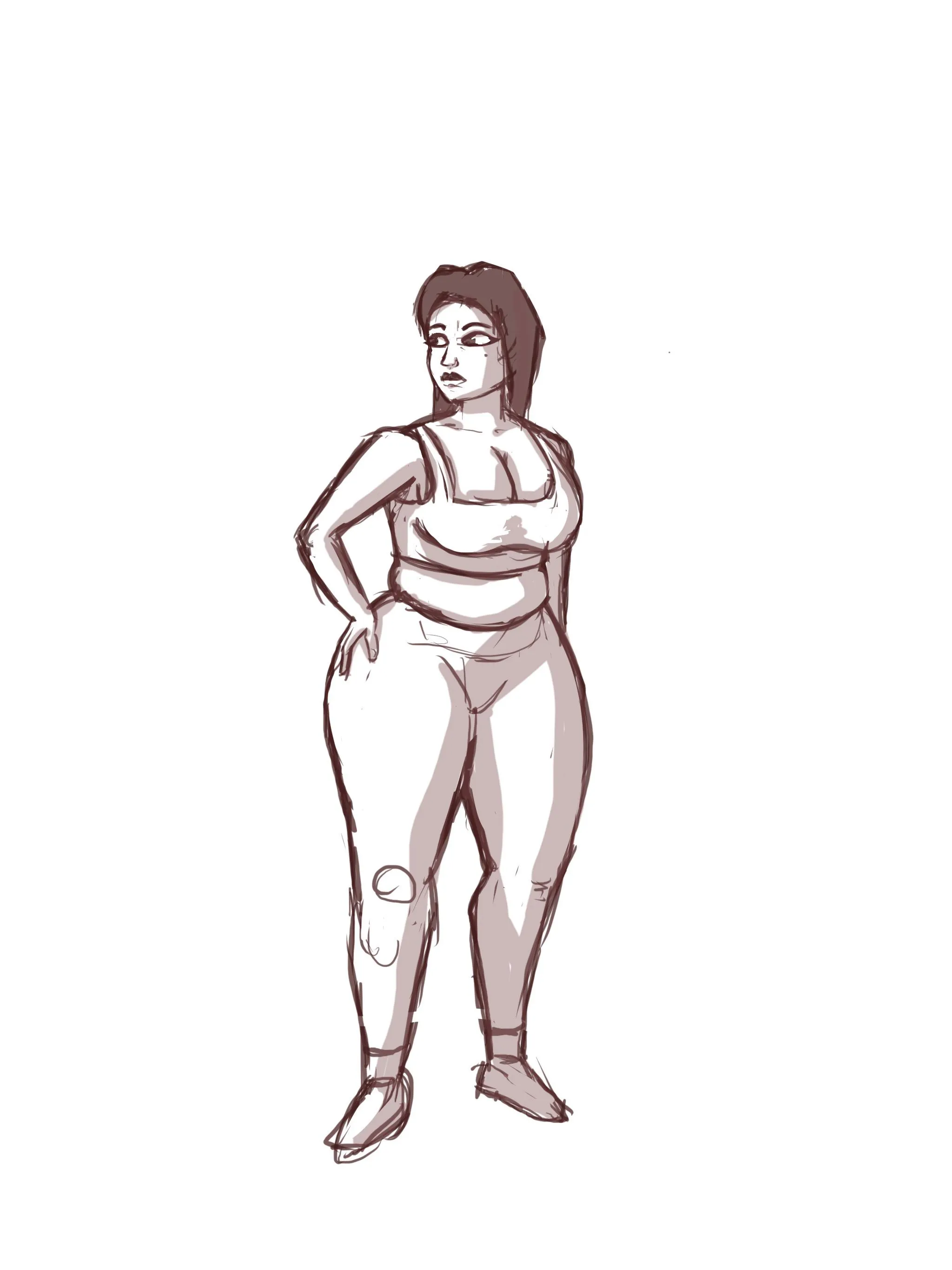 Quick sketch before bed