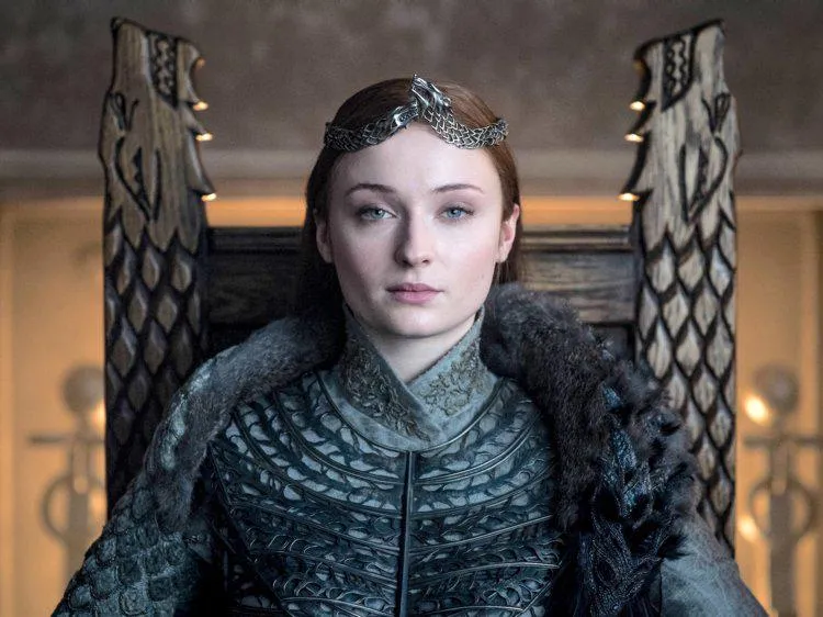 We all know in reality Sansa is not staying in power as Queen in the North for even a day without gagging on her vassal lords' fat dicks, right?