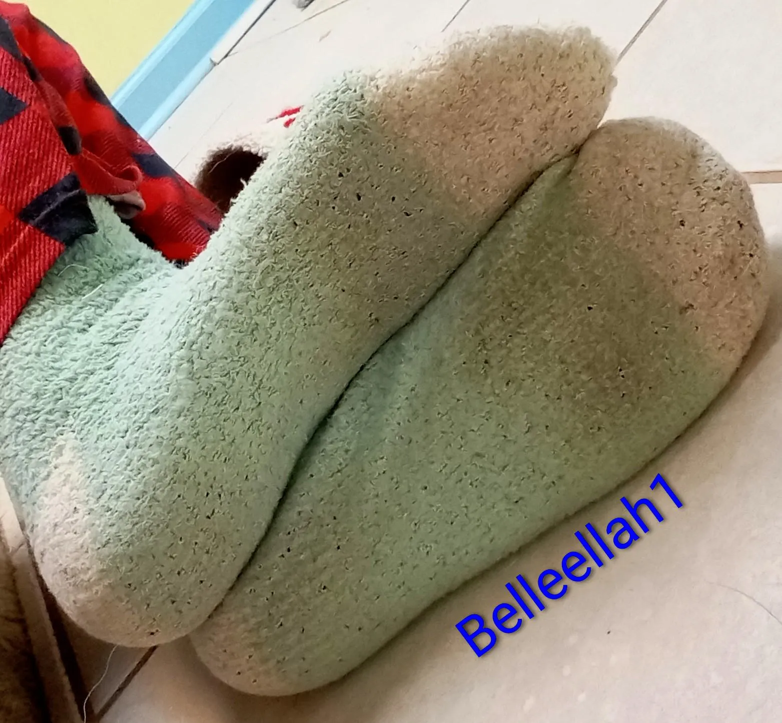 10 day worn fuzzy socks ready to ship! Message me to claim