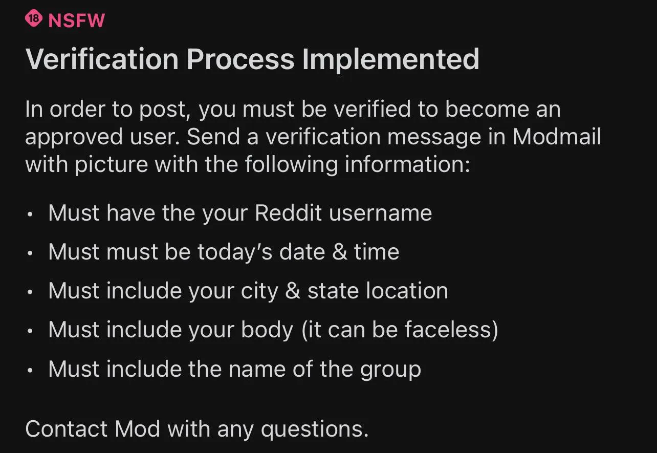 Posting Requirements