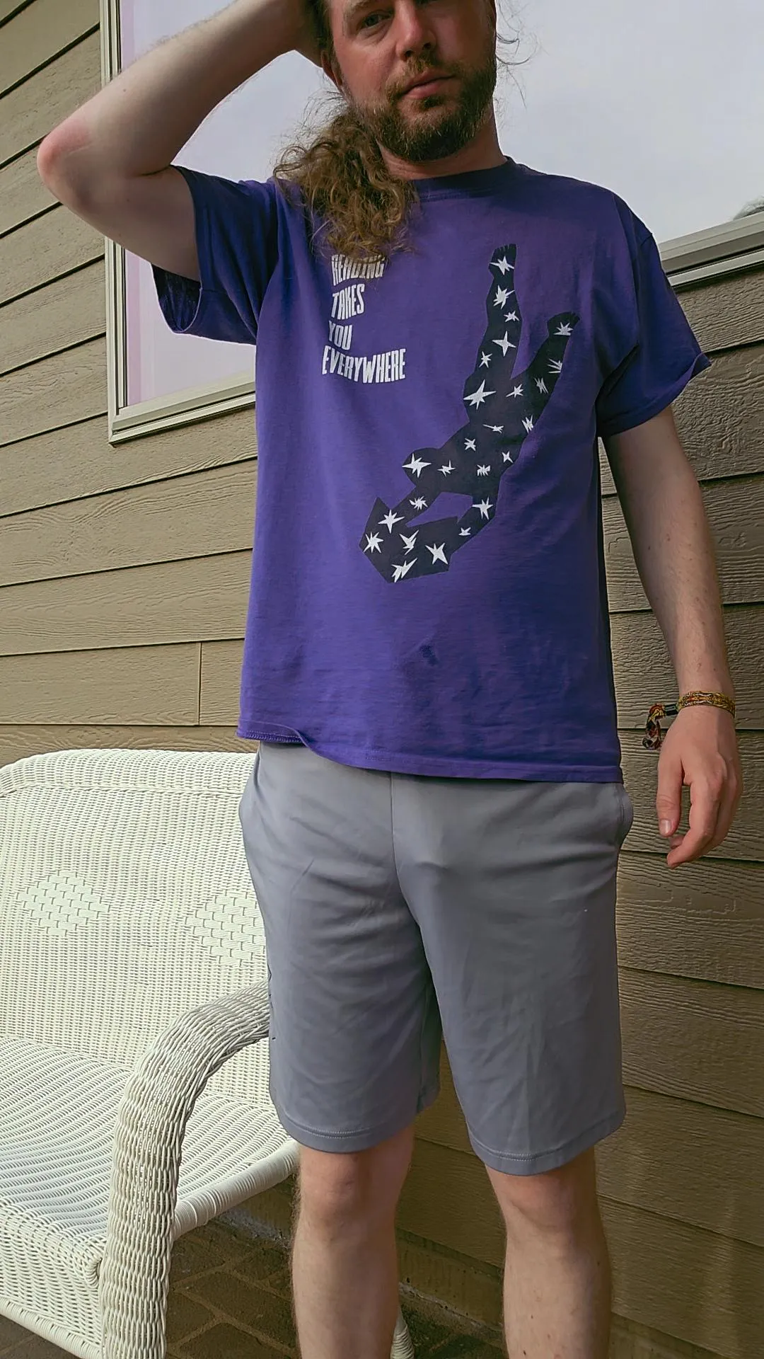 I like when you can see the head ridge