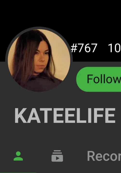 She looks sooooo happy in her new profile picture lol smh