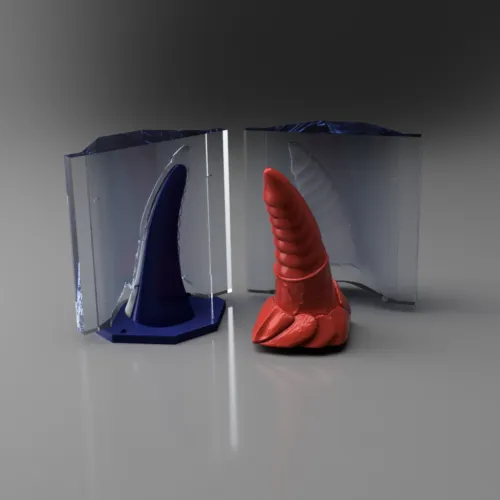 Got the mold done, with a dual density insert ! 