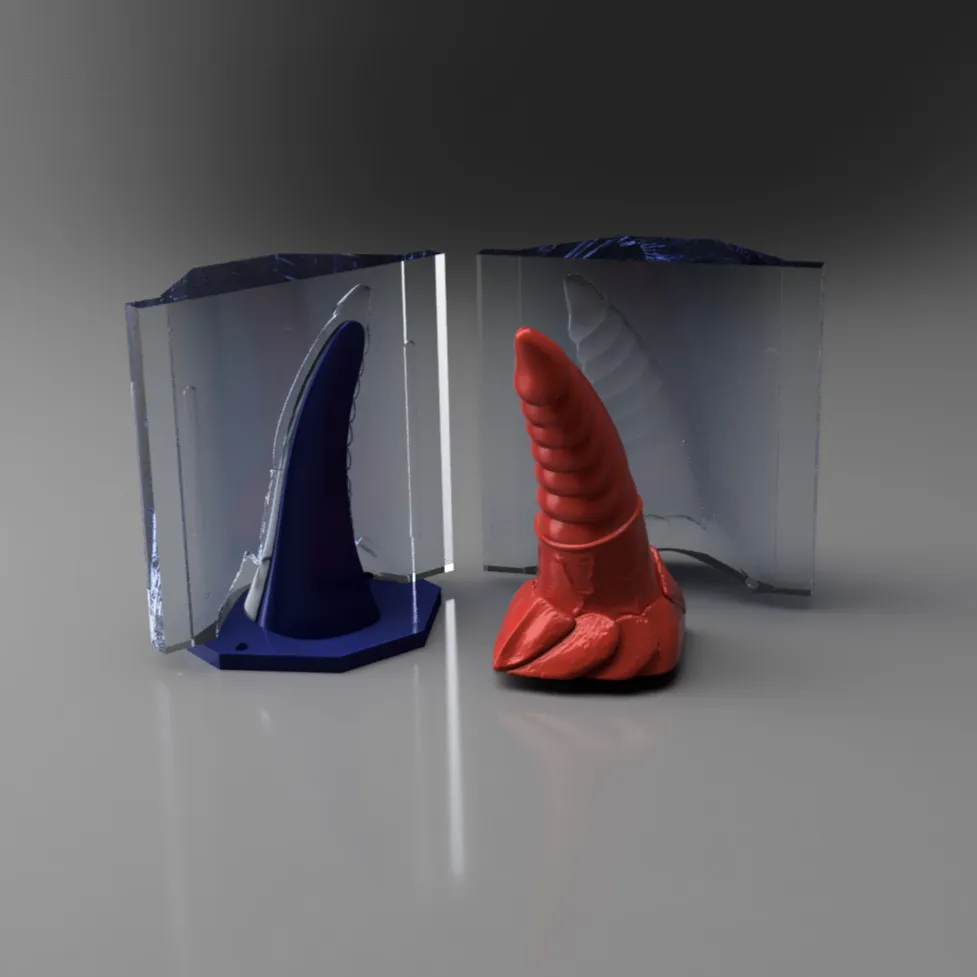 Got the mold done, with a dual density insert ! 