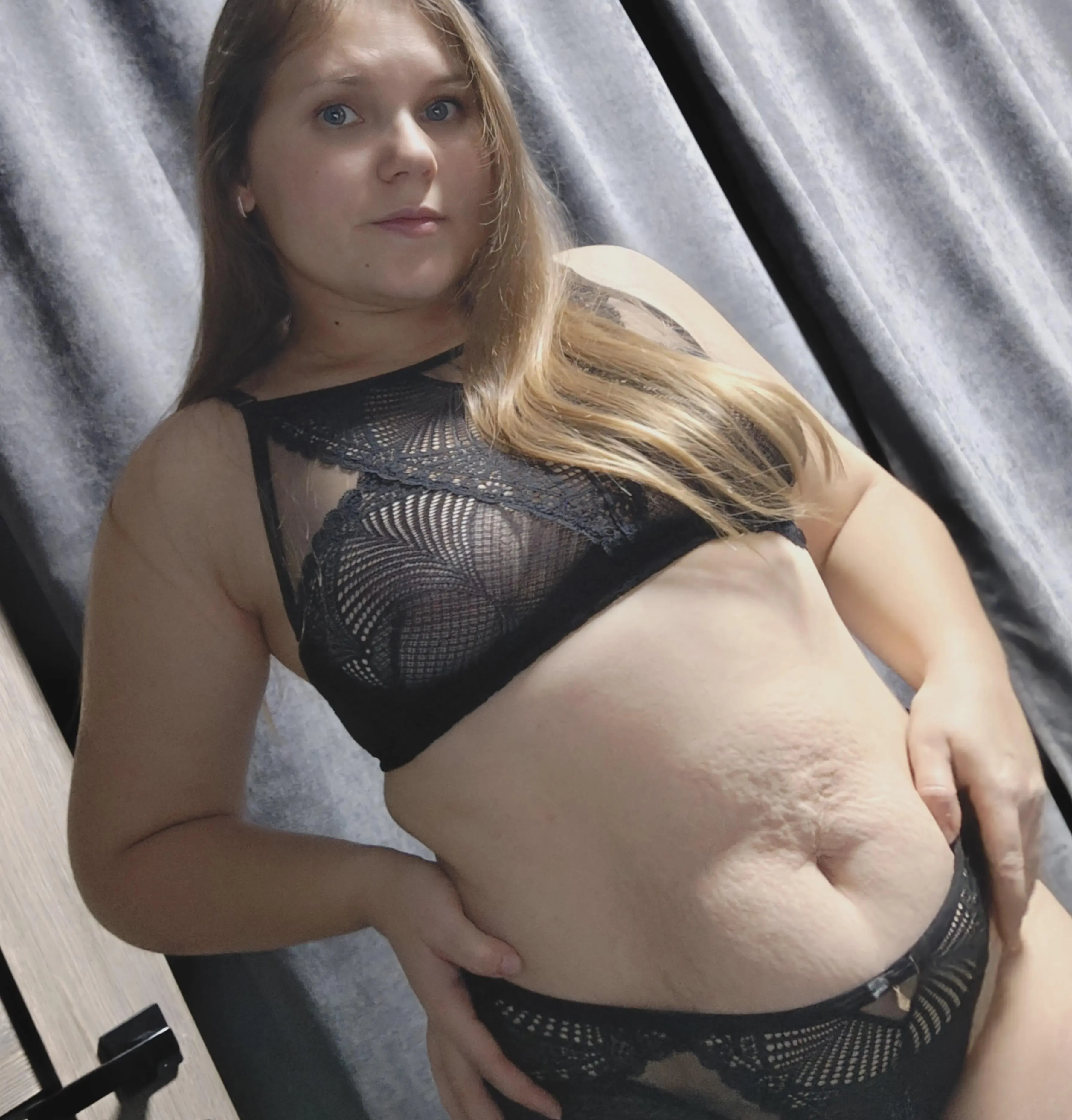 hubby likes my black lingerie do you