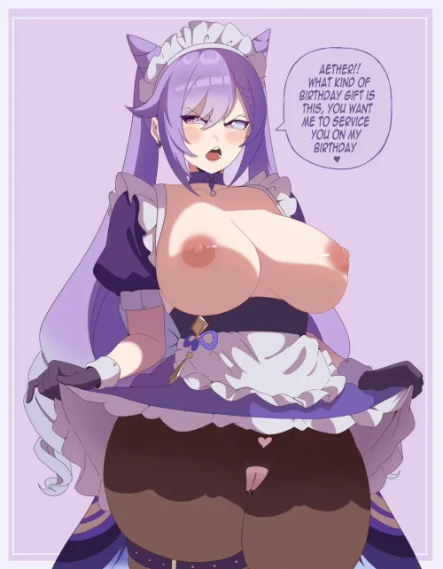 Seems Aether has different plans for Keqing's birthday