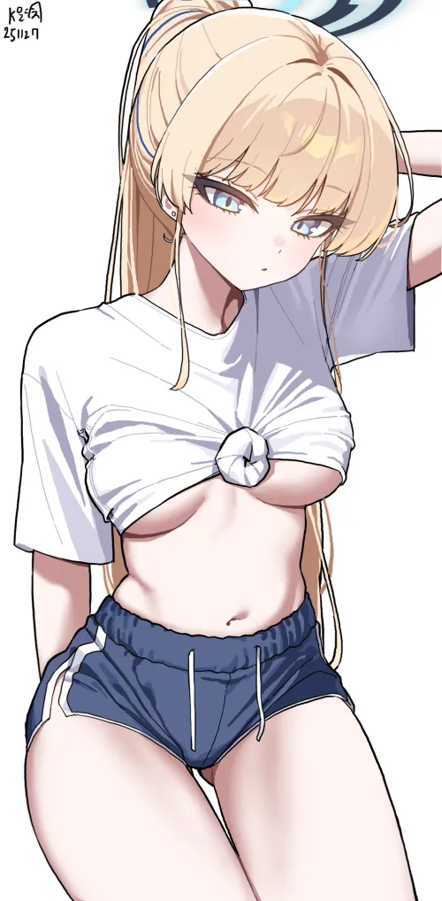 Dolphin Shorts Toki (myeolchi) [Blue Archive]