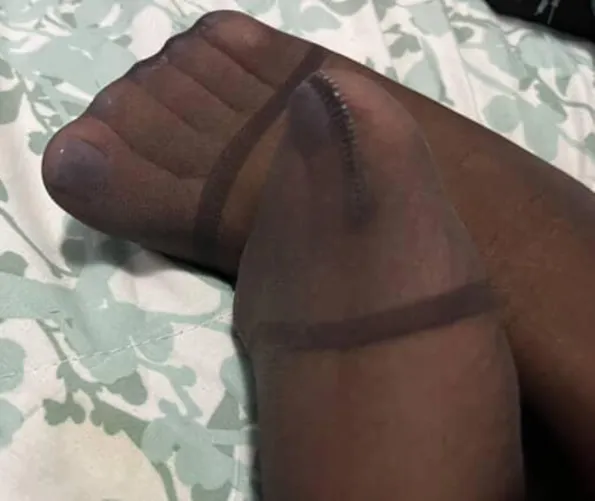 What are you doing to these nylon feet. Sniff, lick or peel.