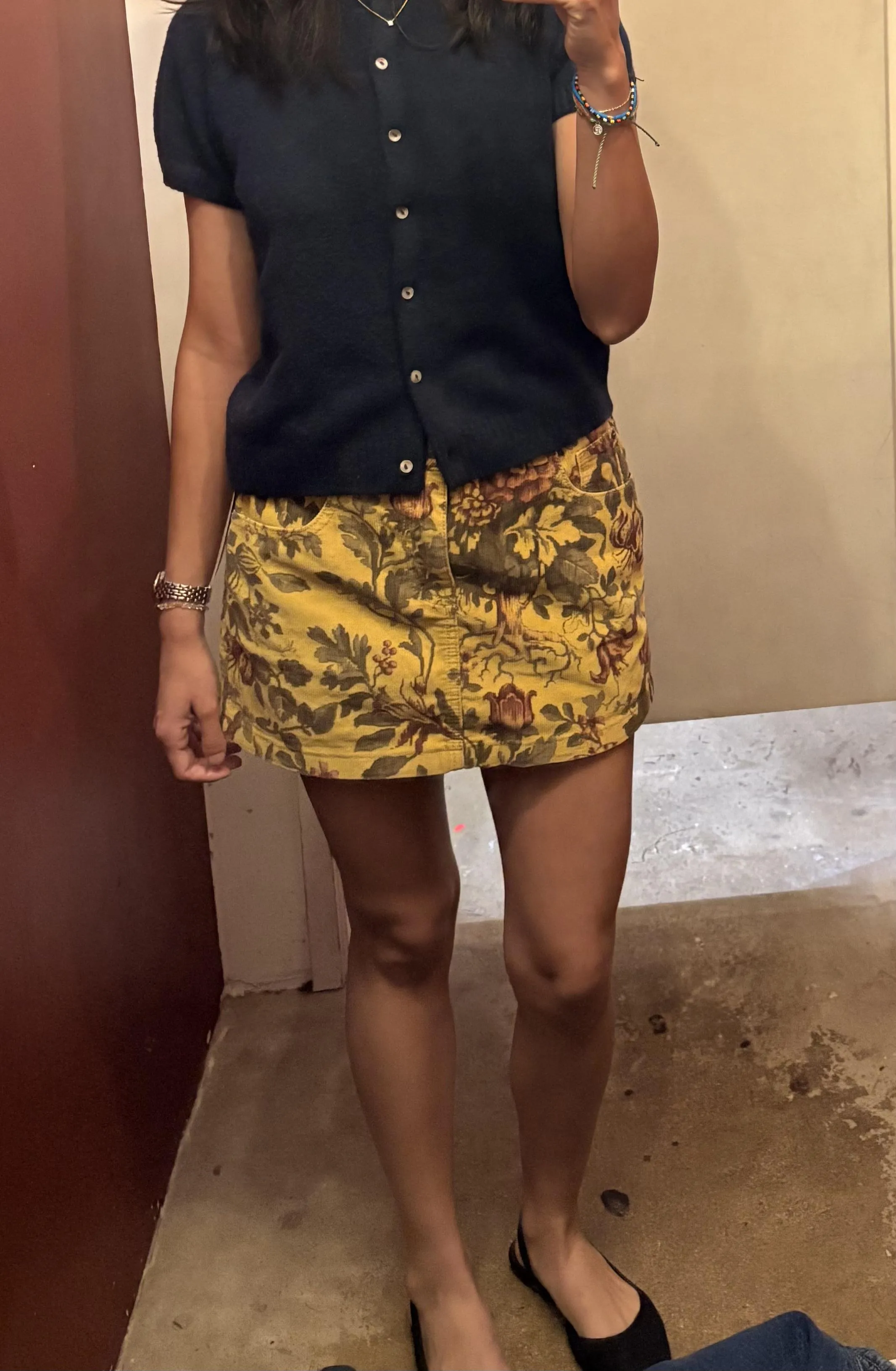 Wifey has a work party coming up. Hopefully her skirt is appropriate…