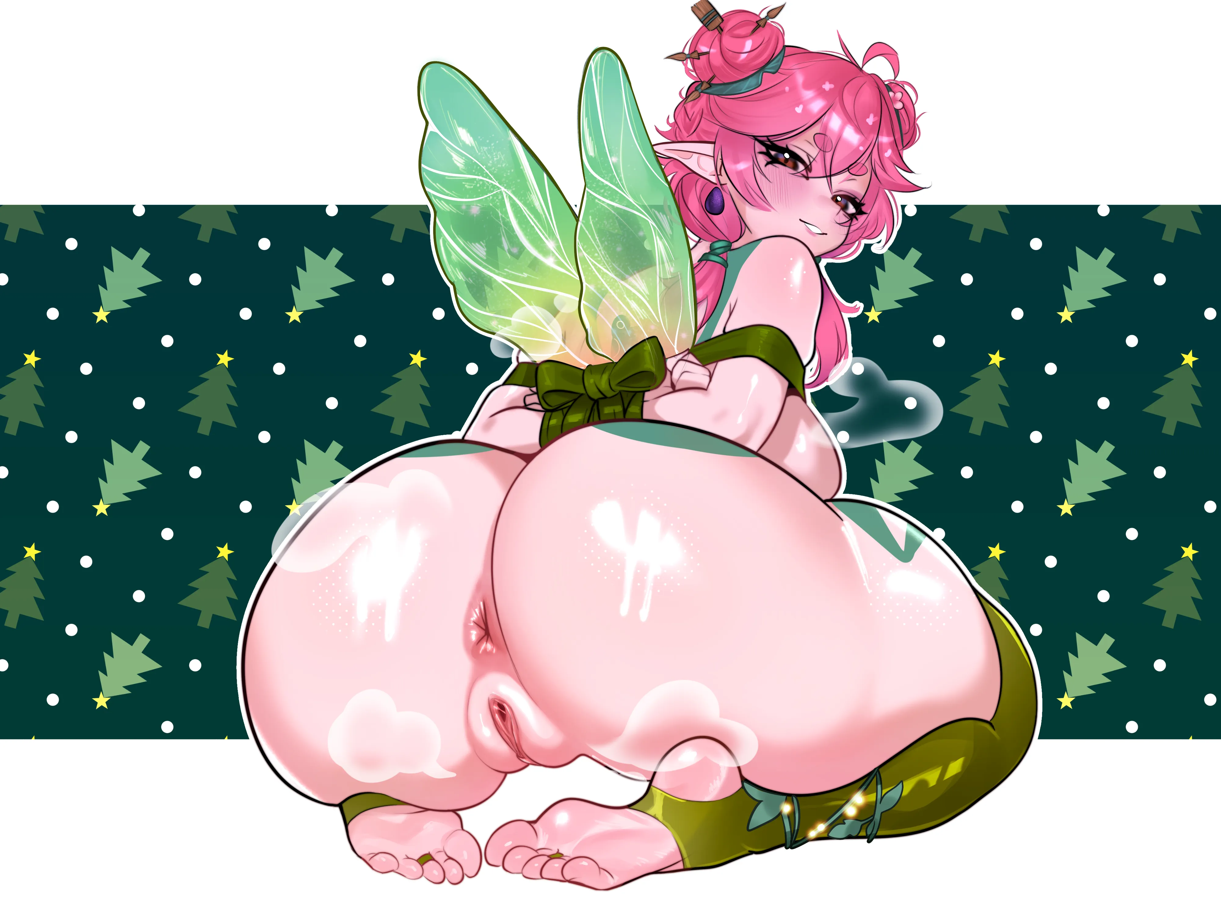 An extra tight christmas present from Froggyloch [Vtuber] (Adramallih)