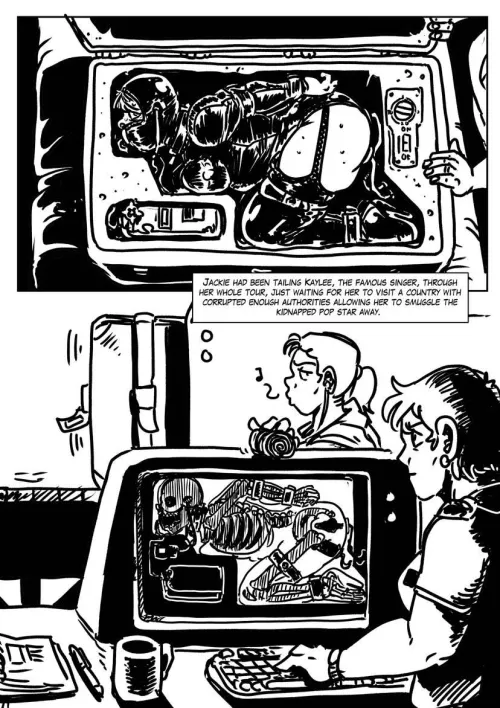 Famous singer or not, she isn't out of reach of PPI, should a client put down a proper incentive. More fantastic art and scenario by Jomsviking/Oddartist