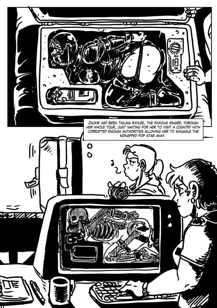 Famous singer or not, she isn't out of reach of PPI, should a client put down a proper incentive. More fantastic art and scenario by Jomsviking/Oddartist