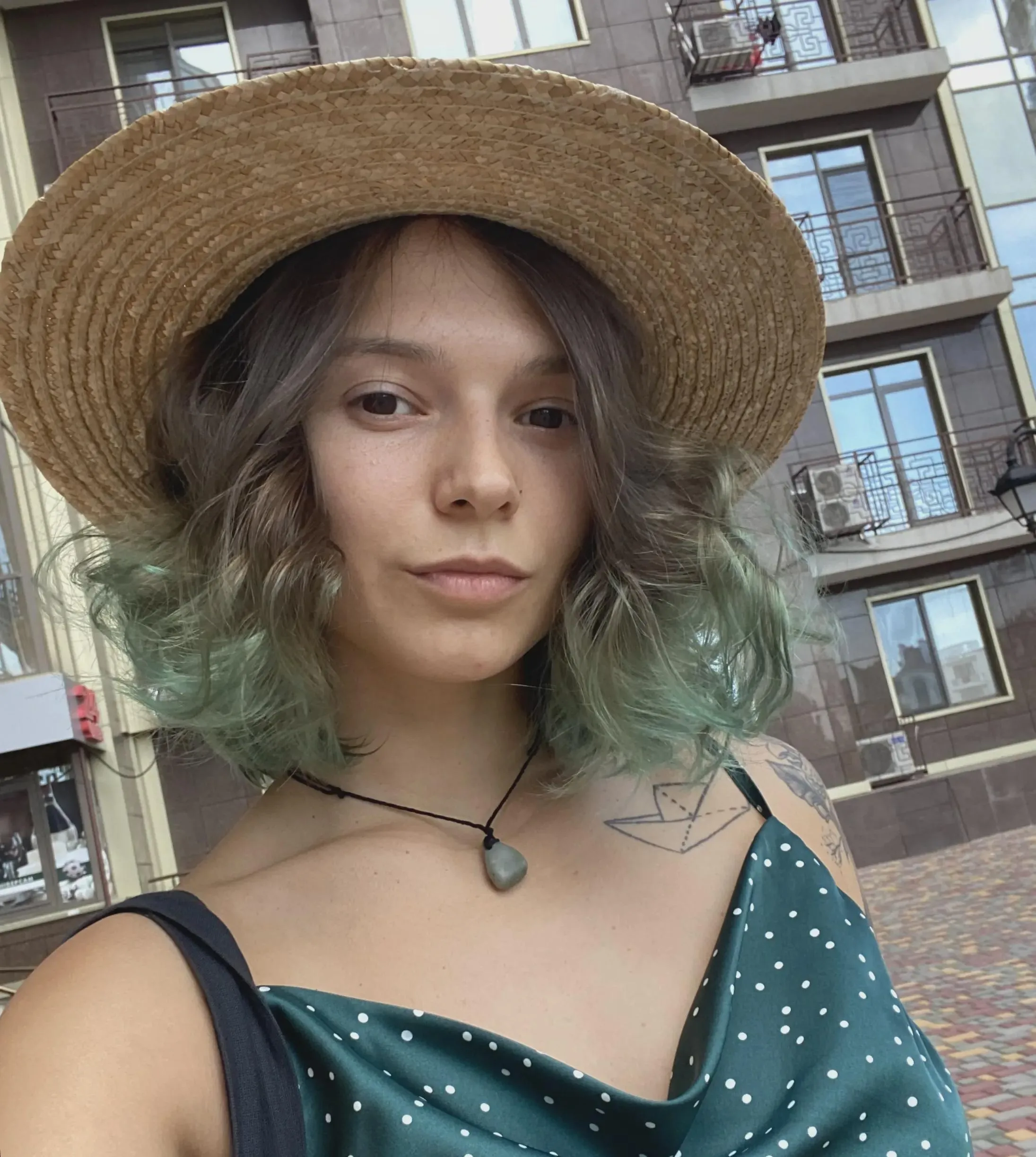 I went for a walk and heard several compliments on my hair