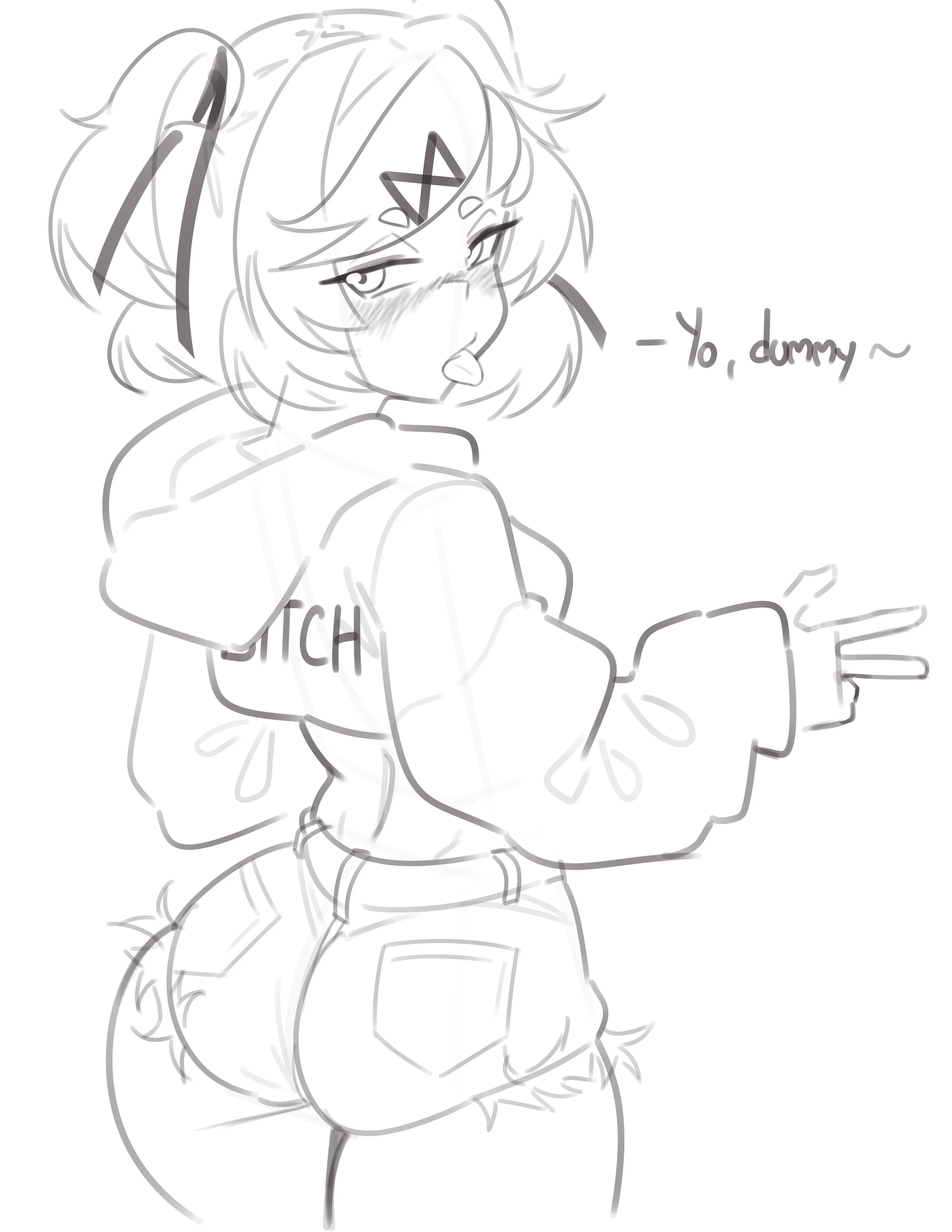 Natsuki likes denim shorts [emiillb]