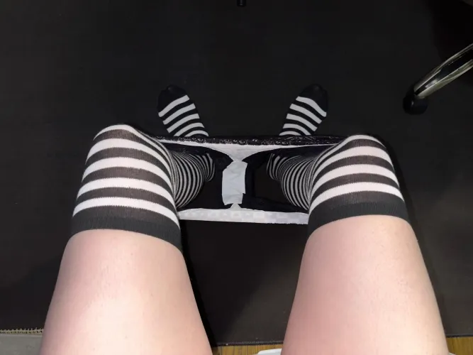 Oh no! My panties dropped…