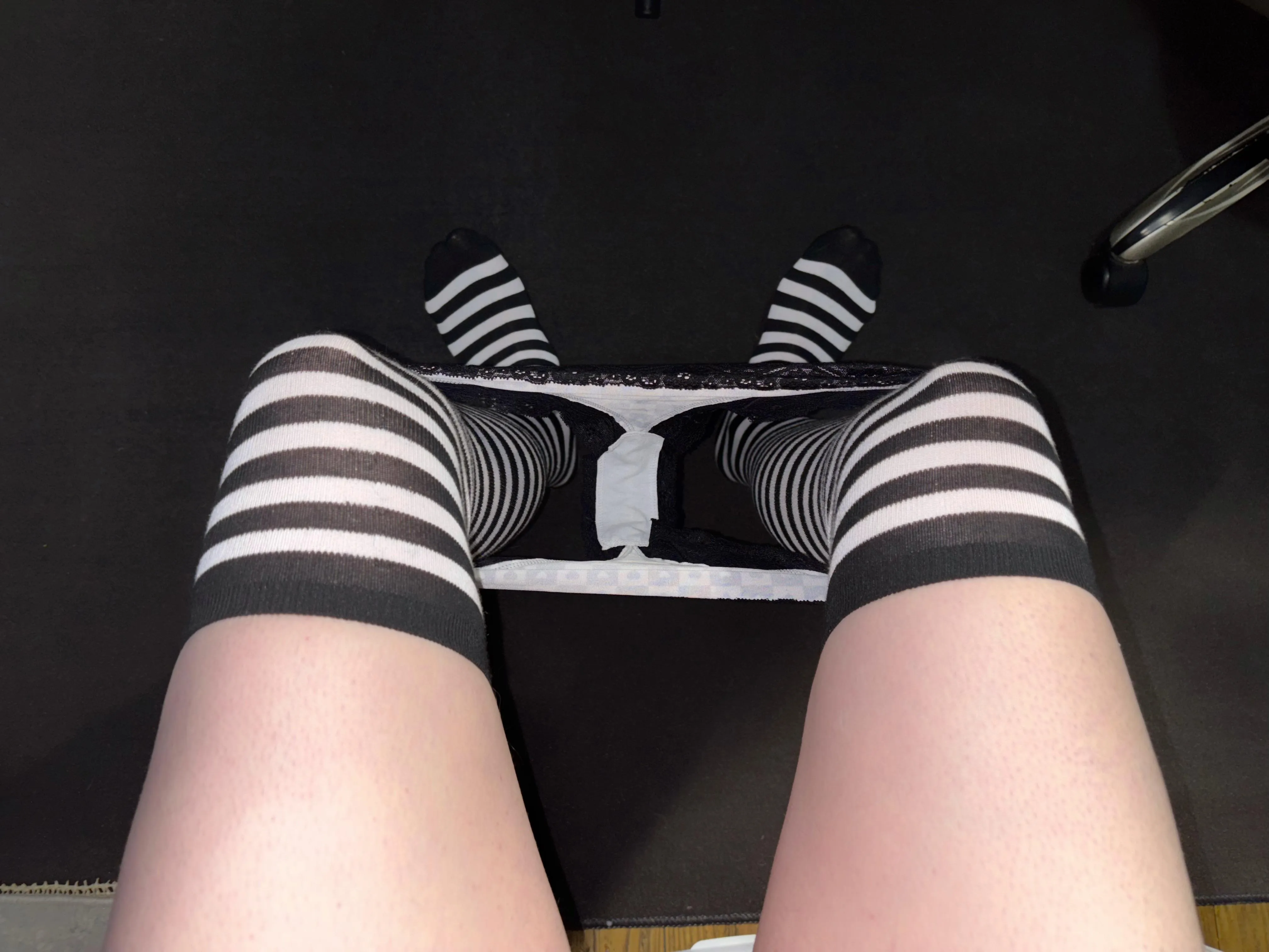 Oh no! My panties dropped…