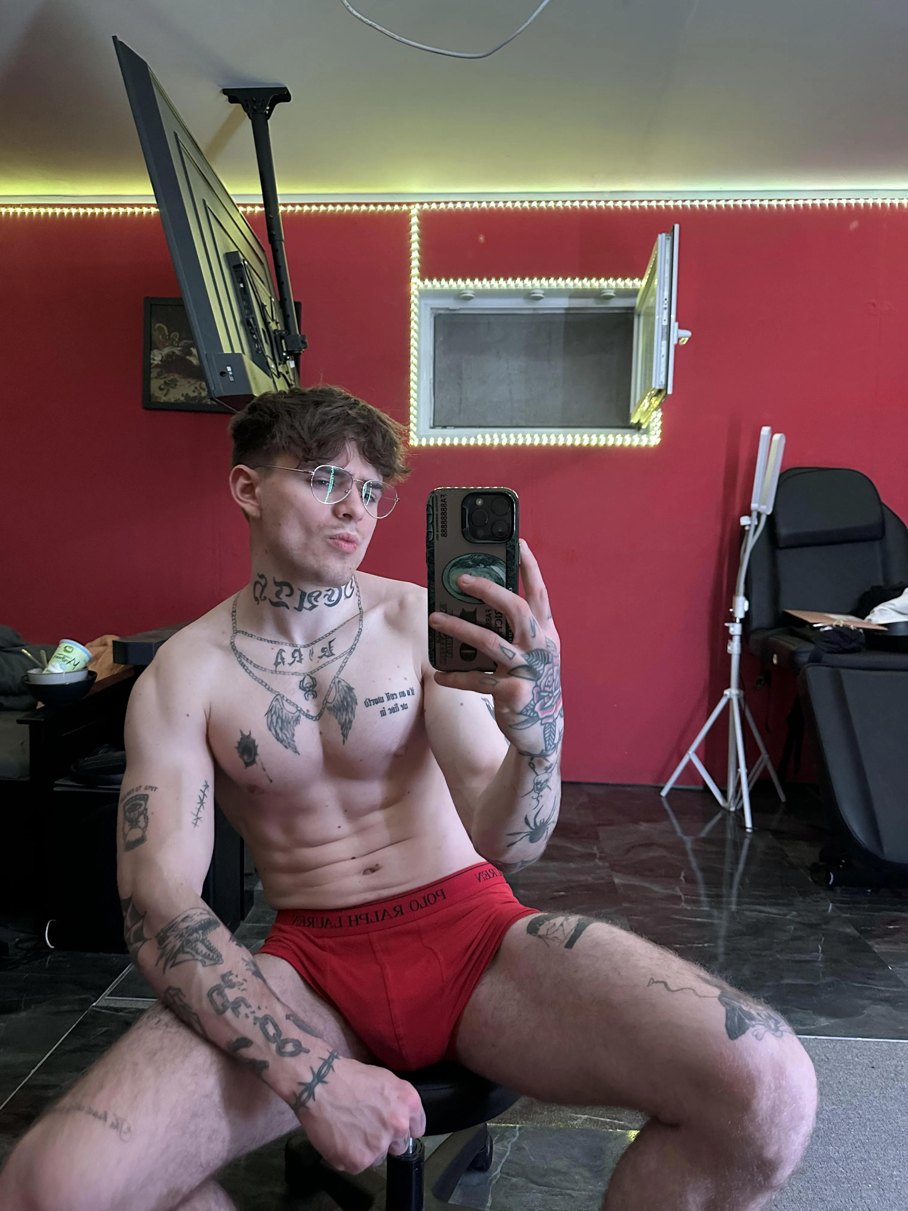 take them off and lets start