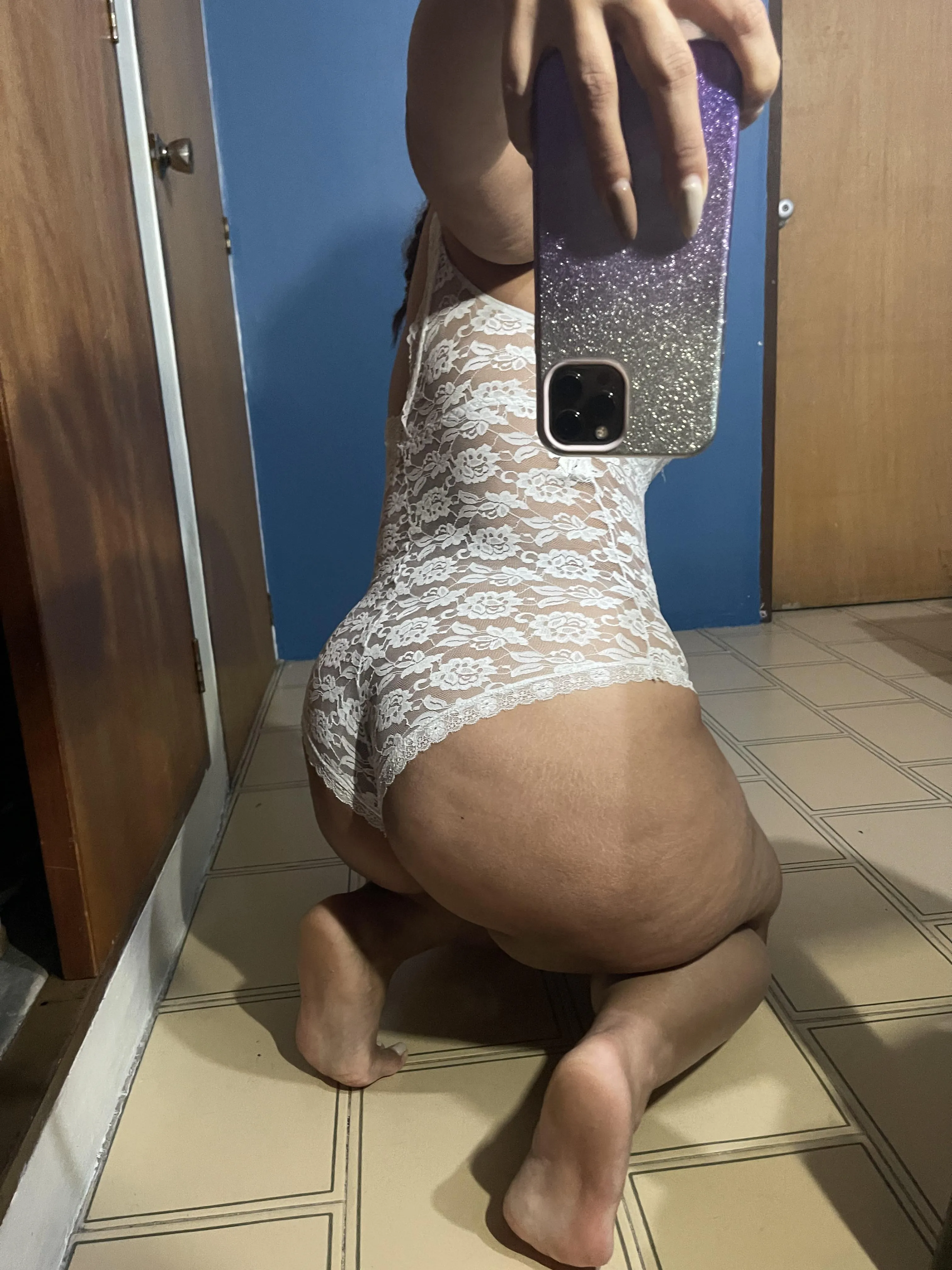 The plants or the ass?