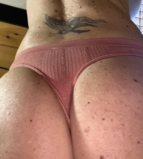 Thong and freckles