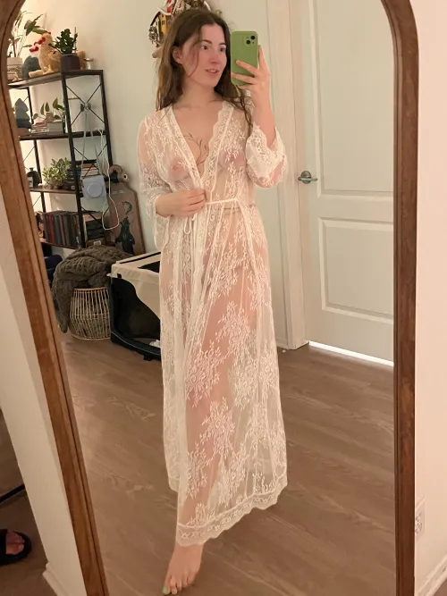 What about a tight dressing robe?