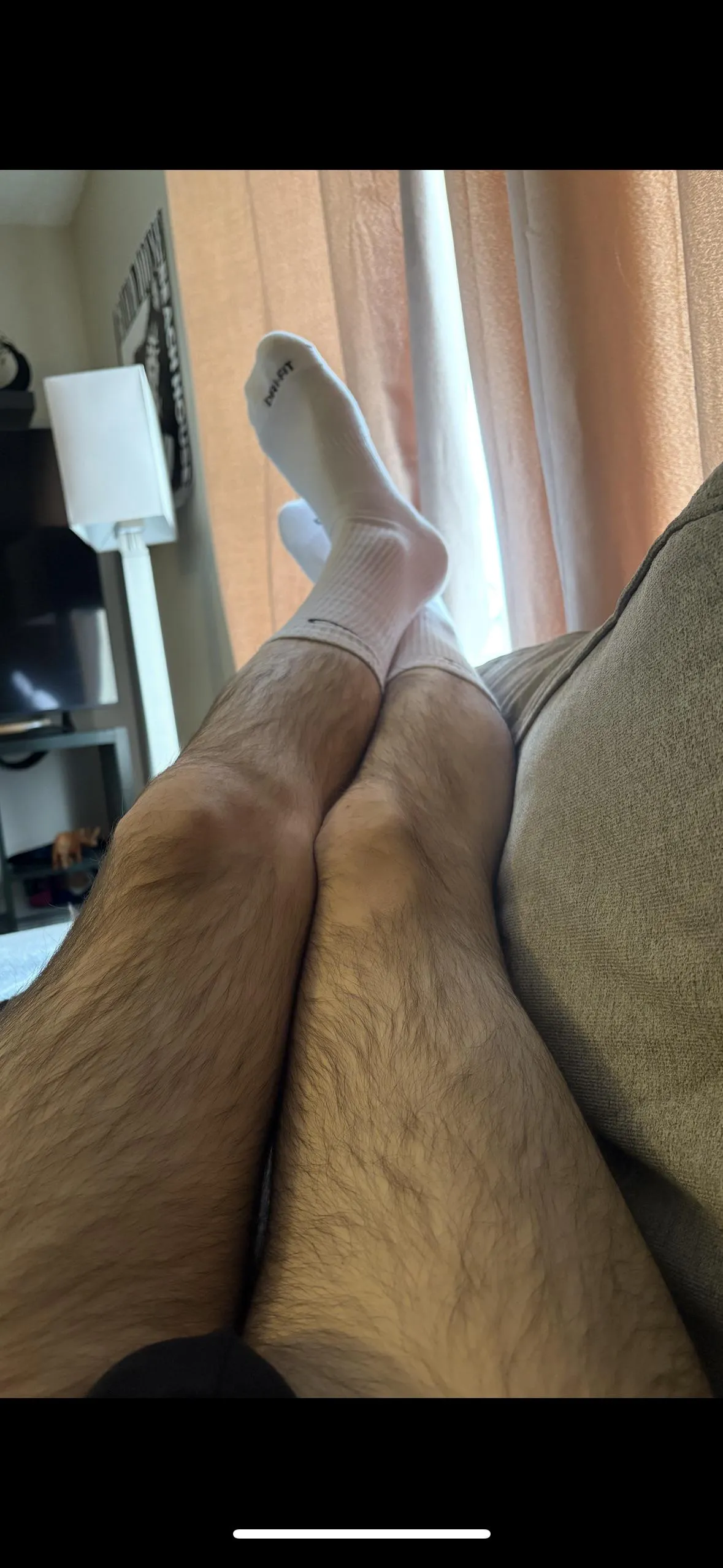 (28) Nike Socks + Hairy Legs 😅