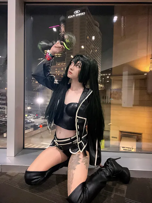 Cosplaying as Lenalee from D Gray Man (self)