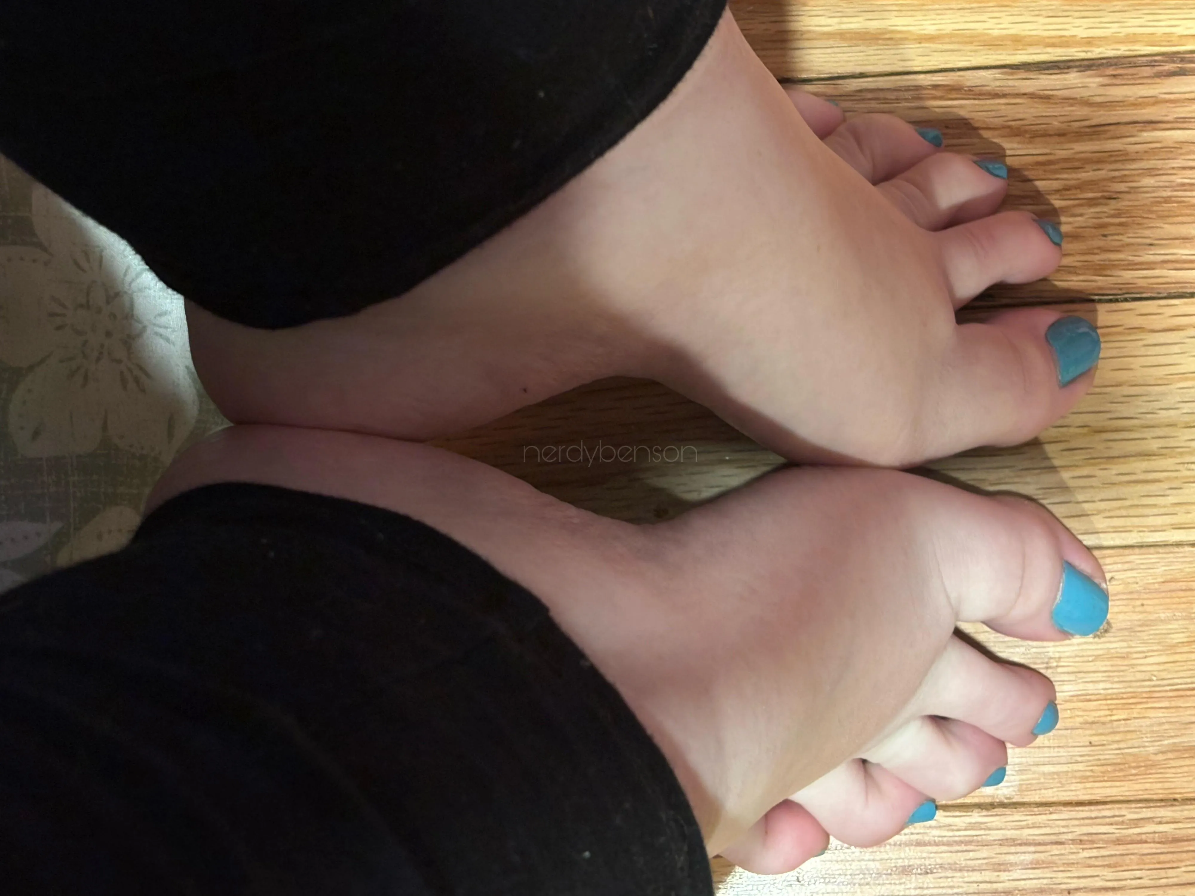 I love this picture of my feet