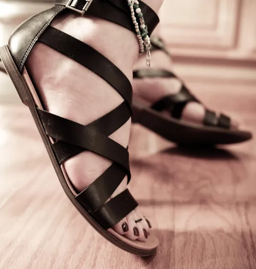 My feet & sandals