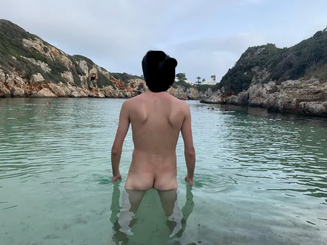 The best swim the is : naked in crystal waters