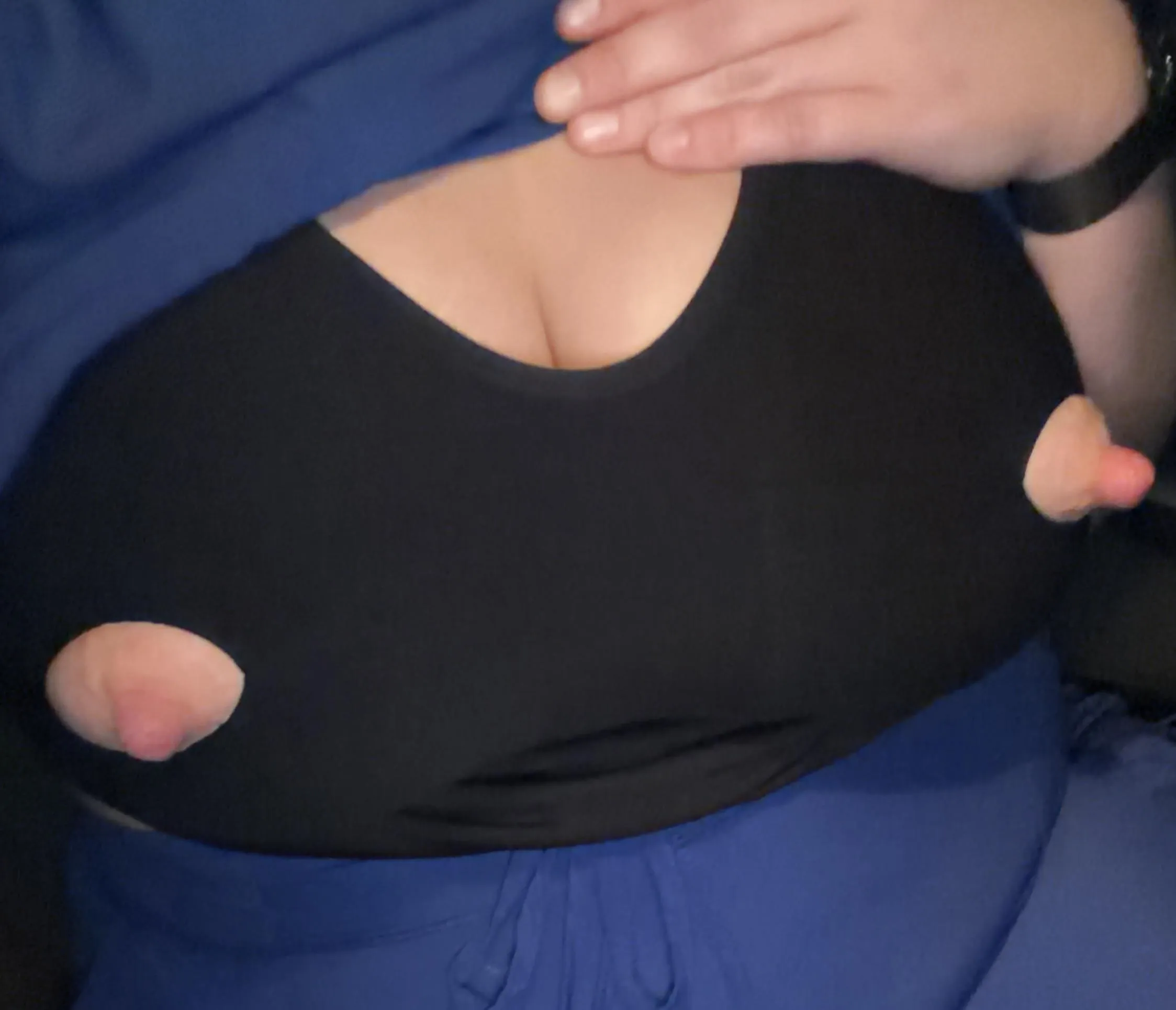 This bra a like a ski mask for my boobs lol