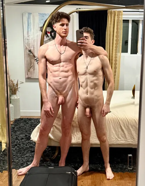 We have a no clothes rule on vacation