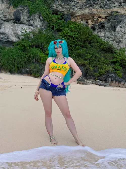 Brazilian Miku Hatsune from Vocaloid by Shadory