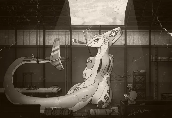 Maintenance before battle [F] (Saphirathefur)