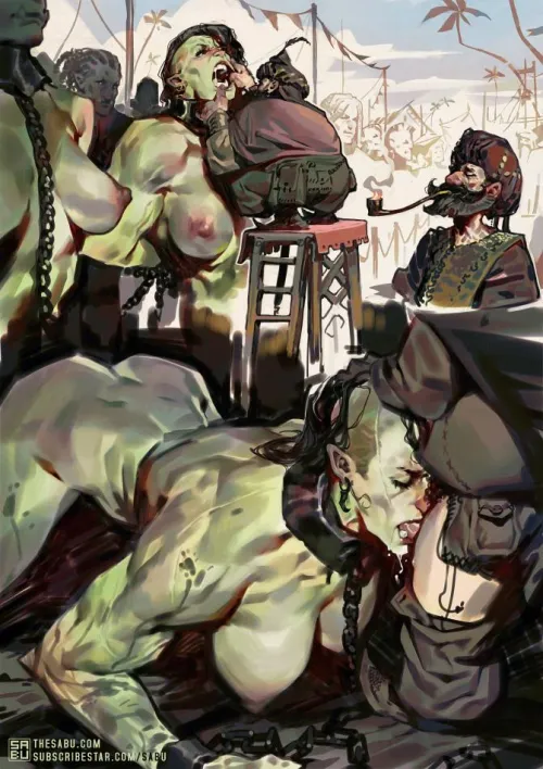 The Capture Orc warriors (The Sabu)