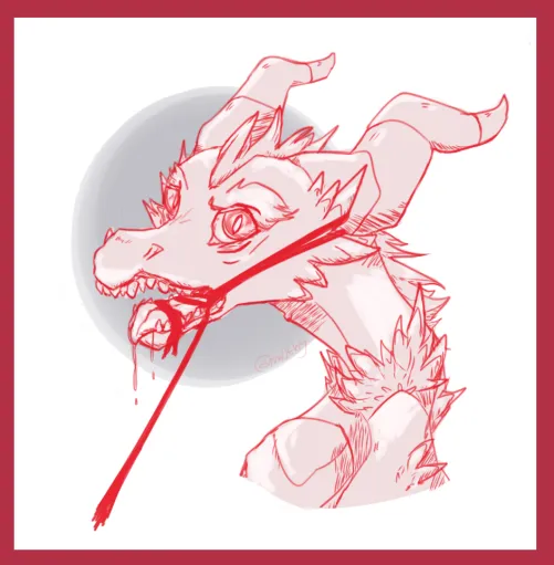 Tongue-tied captive (OC)