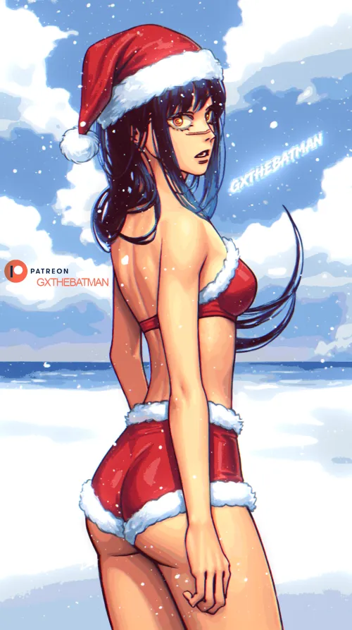 Yoru from Ch 177 - Christmas Version [Chainsaw Man]