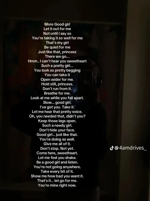 Any soft dom’s actually talk like this?👀