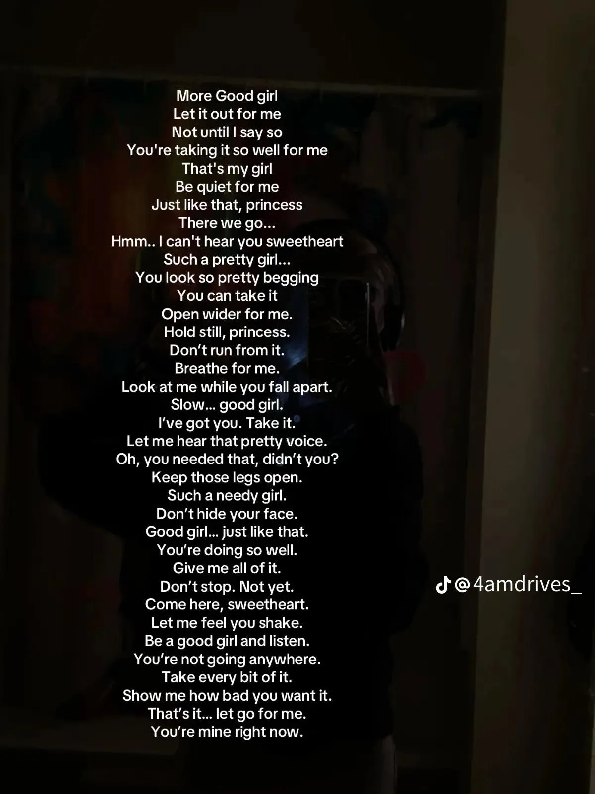 Any soft dom’s actually talk like this?👀