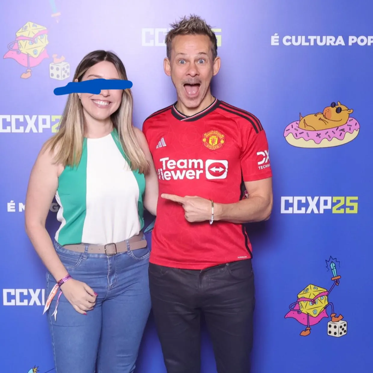 Dominic Monaghan, December 4, 2025 Sao Paulo, Brazil CCXP convention