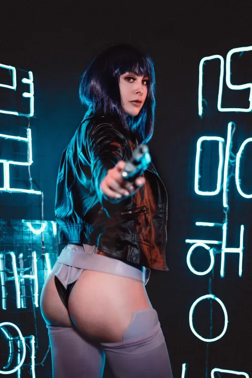 Ghost in the shell Motoko Kusanagi cosplay by Riku Nedzumi