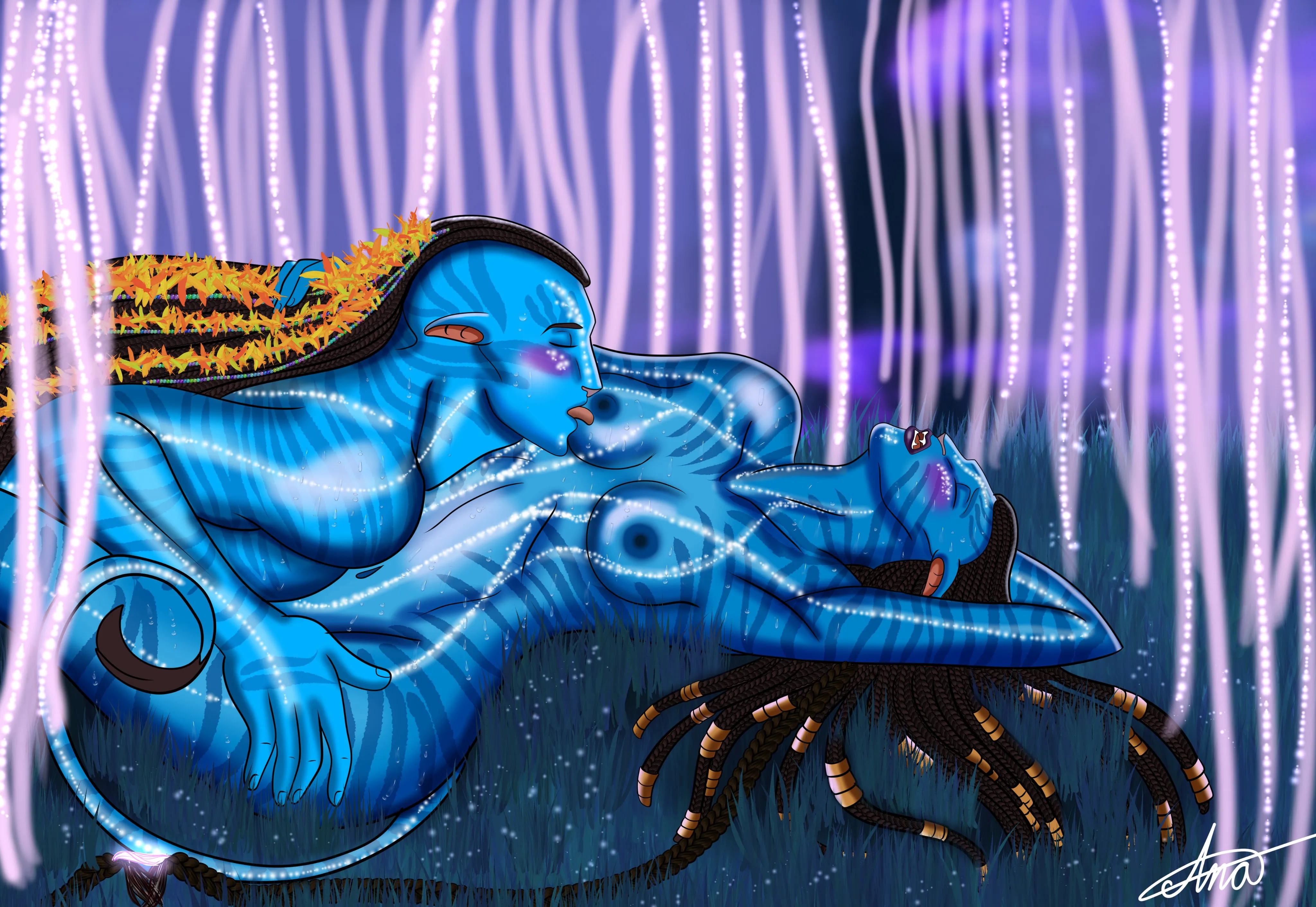 Jake and Neytiri making love (Lee94Ana)