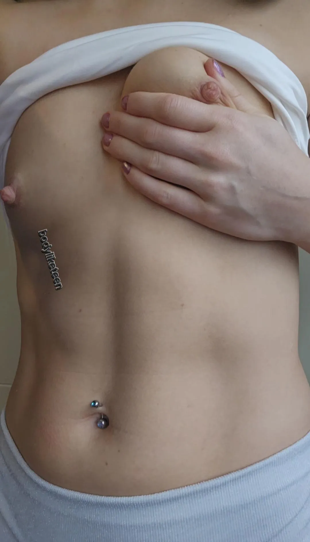 My tits are even too tiny to hold them in hand unfortunately :( its so frustrating.. wld you still like to play with them..